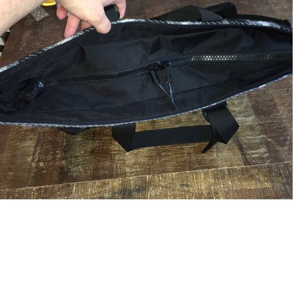 Greyson x Jones G.O.A.T. Aztec Tote Bag Grey Black Weekender Travel 23x15x7 Pack - Picture 8 of 9